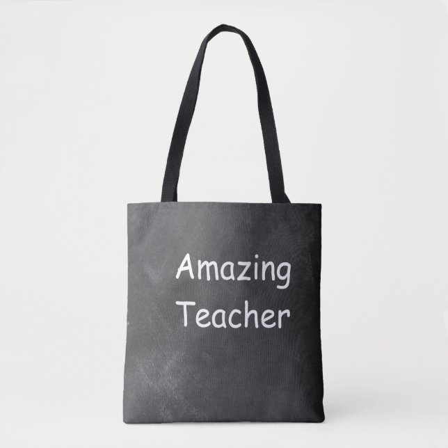Phantastisch Teacher Chalkboard Design Geschenk Id (Vorderseite)