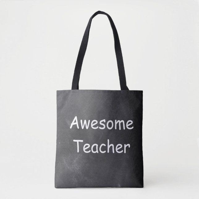 Phantastisch Teacher Chalkboard Design Geschenk Id (Vorderseite)
