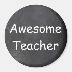 Phantastisch Teacher Chalkboard Design Geschenk Id Magnet