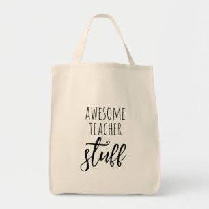 Phantastisch Teacher Stuff Niedliches Zitat Tote T Tragetasche