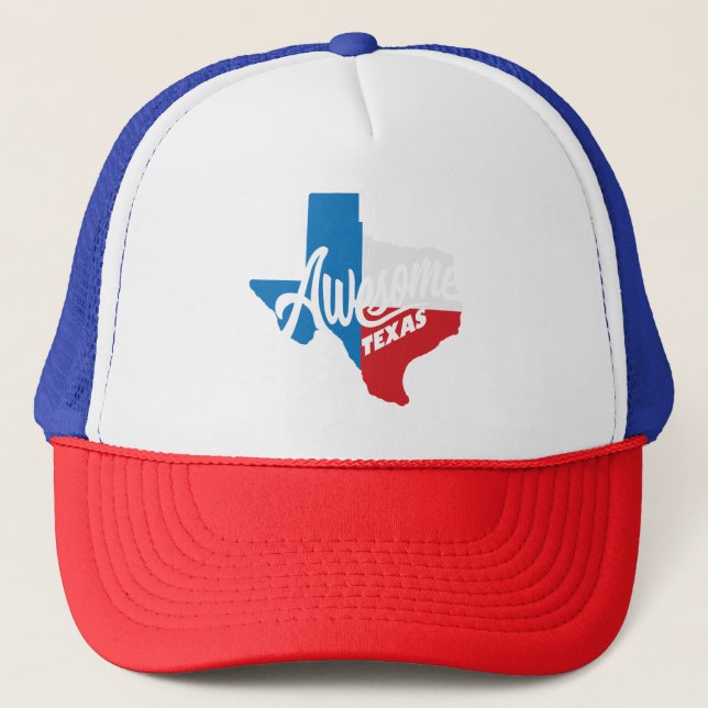 Phantastisch Texas II Truckerkappe (Vorderseite)
