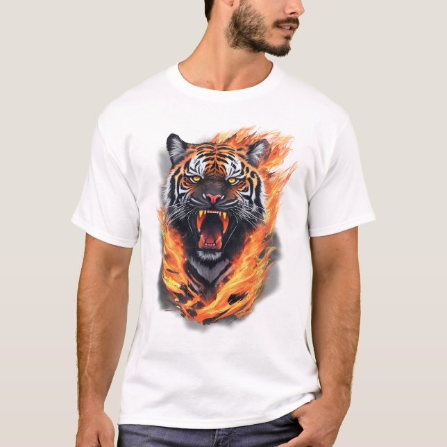 Phantastisch Tiger T-Shirt (Vorderseite)