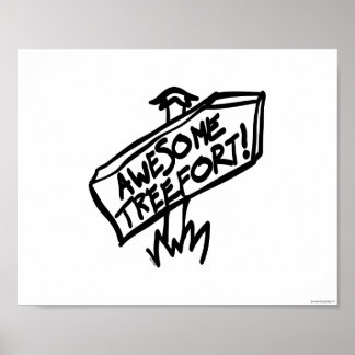 Phantastisch Treefort Sign Poster