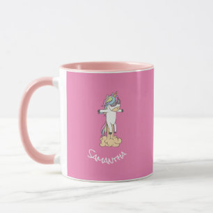 Phantastisch Trendy Unicorn Party Rosa Tasse