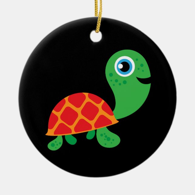 Phantastisch Turtle Keramikornament (Vorne)