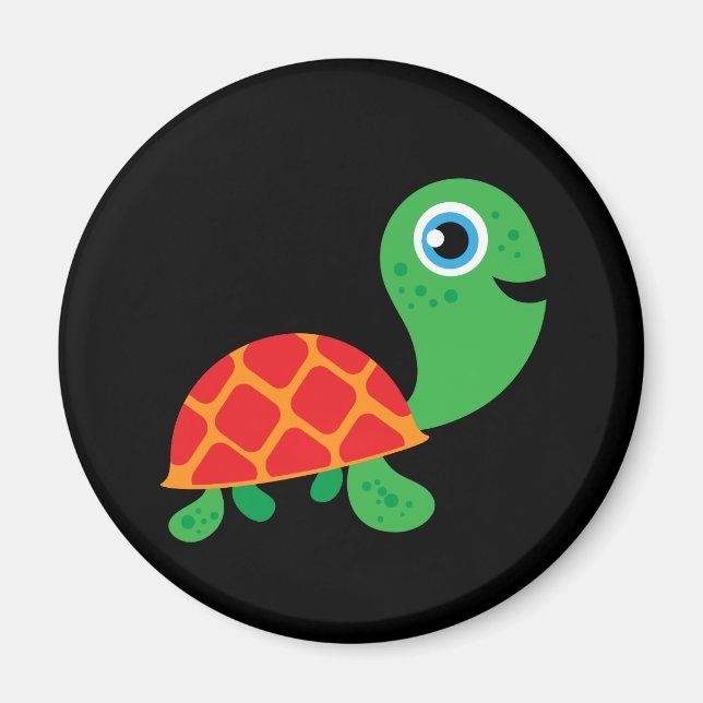 Phantastisch Turtle Magnet (Vorne)