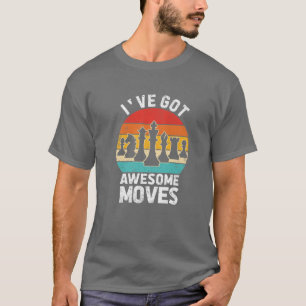 Phantastisch verschiebt Schachspieler Vintag Retro T-Shirt
