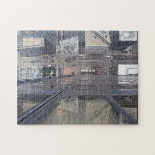 Phantastisch-View-Williams-Turm mit Blick auf 4x3 Puzzle (Horizontal)