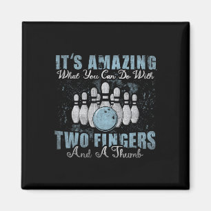 Phantastisch, was man mit zwei Finger und einem Th Magnet