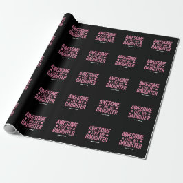 Phantastisch wie ein Geschenk meines Vaters Geschenkpapier