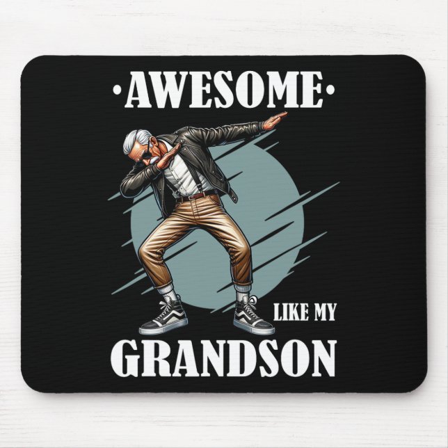 Phantastisch wie mein Enkel Mousepad (Vorne)