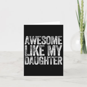 Phantastisch wie mein Shirt Vater Daddy Gift Fath Karte