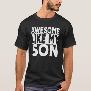 Phantastisch wie mein Sohn Vater Joke Daddy Papa V T-Shirt