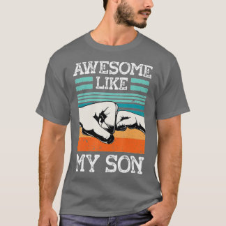 PHANTASTISCH WIE MEIN SON Funny Vathers Day Vater  T-Shirt