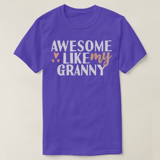 Phantastisch wie meine Großmutter T-Shirt (Design vorne)