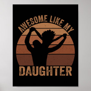 Phantastisch wie meine Tochter Juneteenth Black Me Poster
