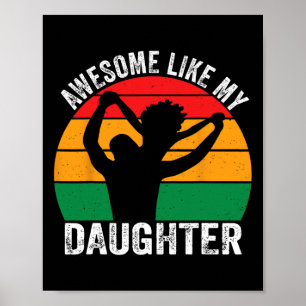 Phantastisch wie meine Tochter Juneteenth Black Me Poster