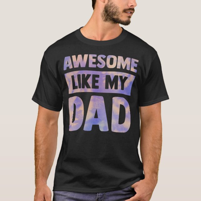 phantastisch wie meine Vater passende Vaterfamilie T-Shirt (Vorderseite)