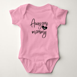 Phantastisch wie Mommy Baby Strampler