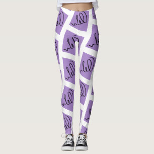 Phantastische Abstrakte Kunst drucken Leggings