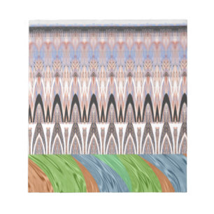 Phantastische Abstrakte Musterkunst Notizblock