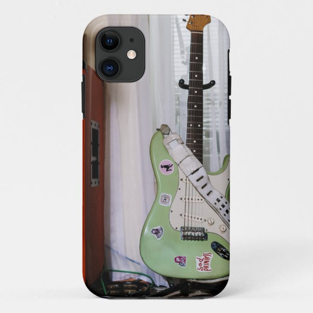 Phantastische akustische Gitarre Case-Mate iPhone Hülle (Rückseite)
