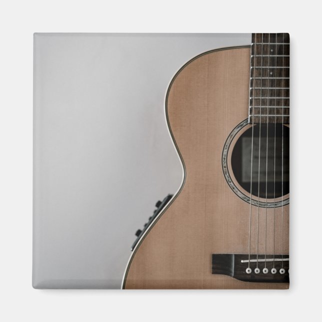 Phantastische akustische Gitarre Magnet (Vorne)