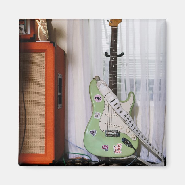 Phantastische akustische Gitarre Magnet (Vorne)