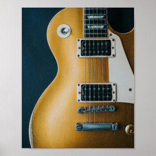 Phantastische akustische Gitarre Poster