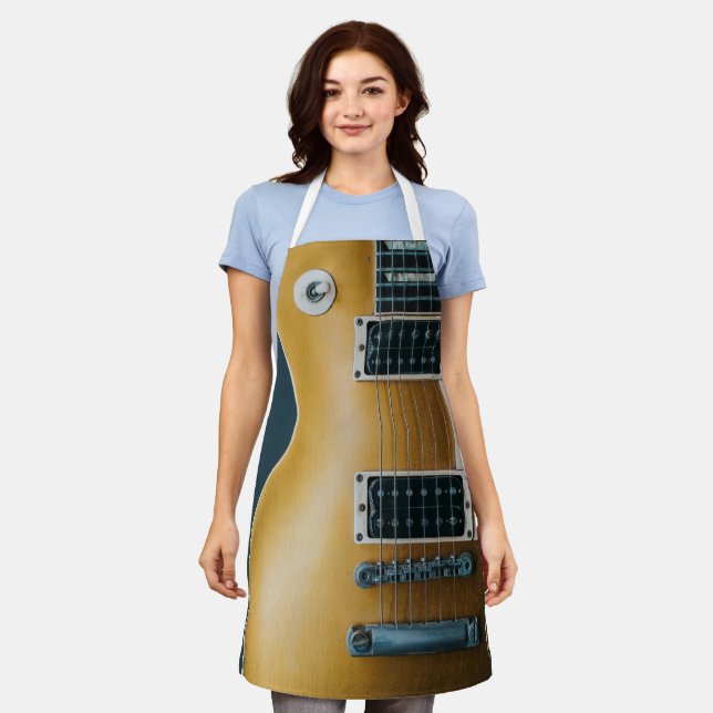 Phantastische akustische Gitarre Schürze (Getragen)