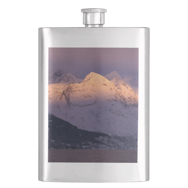 Phantastische Alpengabe Flachmann (Vorderseite)