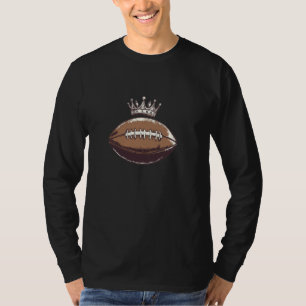 Phantastische American Football Crown for King and T-Shirt
