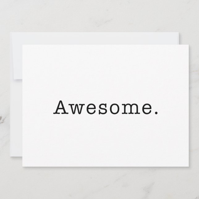 Phantastische Angebotsvorlage schwarz und weiß (Vorderseite)