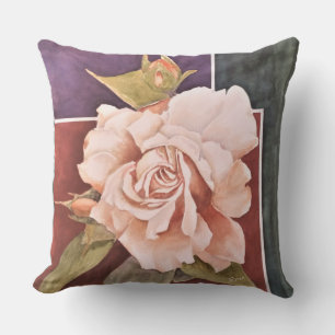 PHANTASTISCHE ANTIQUE ROSE BLUME PATIO KISSEN
