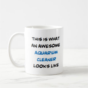 phantastische Aquarienreiniger Kaffee Tasse