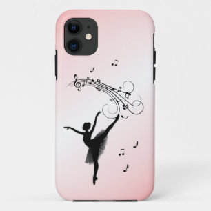 Phantastische Ballerina Tanz mit Musik Rosa Case-Mate iPhone Hülle