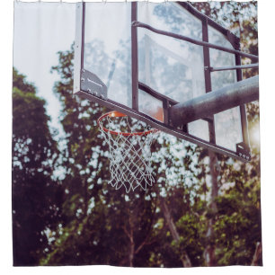 Phantastische Basketballarmatur Duschvorhang