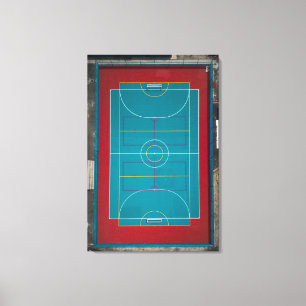 Phantastische Basketballarmatur Leinwanddruck