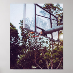 Phantastische Basketballarmatur Poster