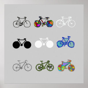 phantastische Bikes Poster