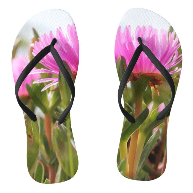 Phantastische Blume Blühen von Flip Flops (Fußbett)