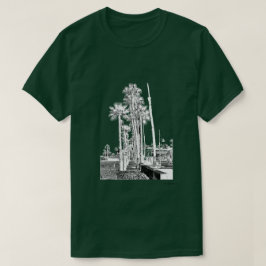 Phantastische Boardwalk Palms T-Shirt