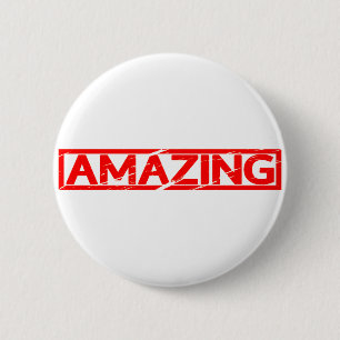 Phantastische Briefmarke Button