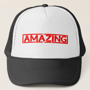 Phantastische Briefmarke Truckerkappe