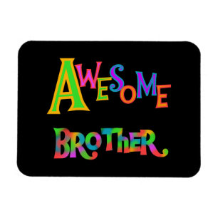 Phantastische Bruder T - Shirt und Geschenke Magnet