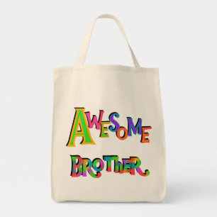 Phantastische Bruder T - Shirt und Geschenke Tragetasche