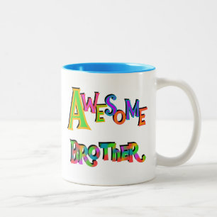 Phantastische Bruder T - Shirt und Geschenke Zweifarbige Tasse