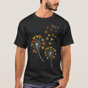 Phantastische Butterfly Blume Monarch Dandelion Gi T-Shirt