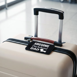 Phantastische Dackel Vater Vatertag Gepäcktasche T Gepäckanhänger