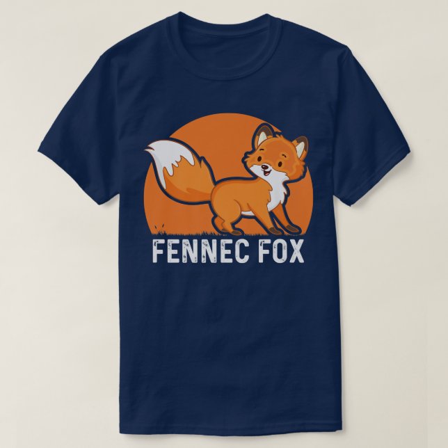 Phantastische Design Fennec Fo Lover Funny fennec  T-Shirt (Design vorne)